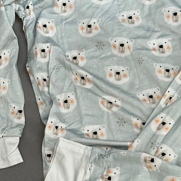 Little One Shop Bamboo Polar Bear Pajama Set - Picture 2 of 2